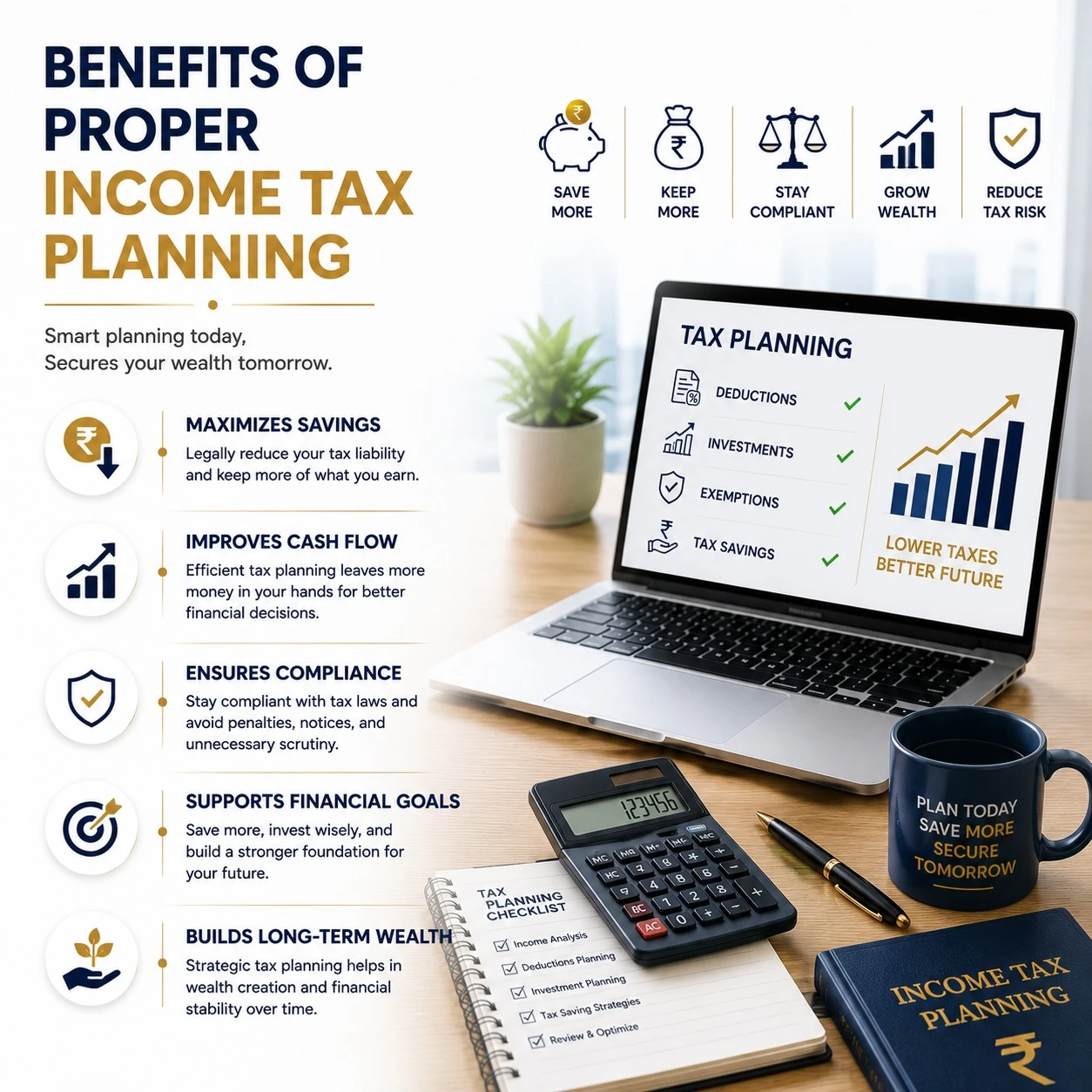 Benefits of Proper Income Tax Planning