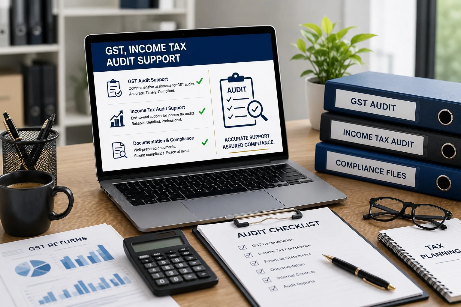 GST / Income Tax Audit Support
