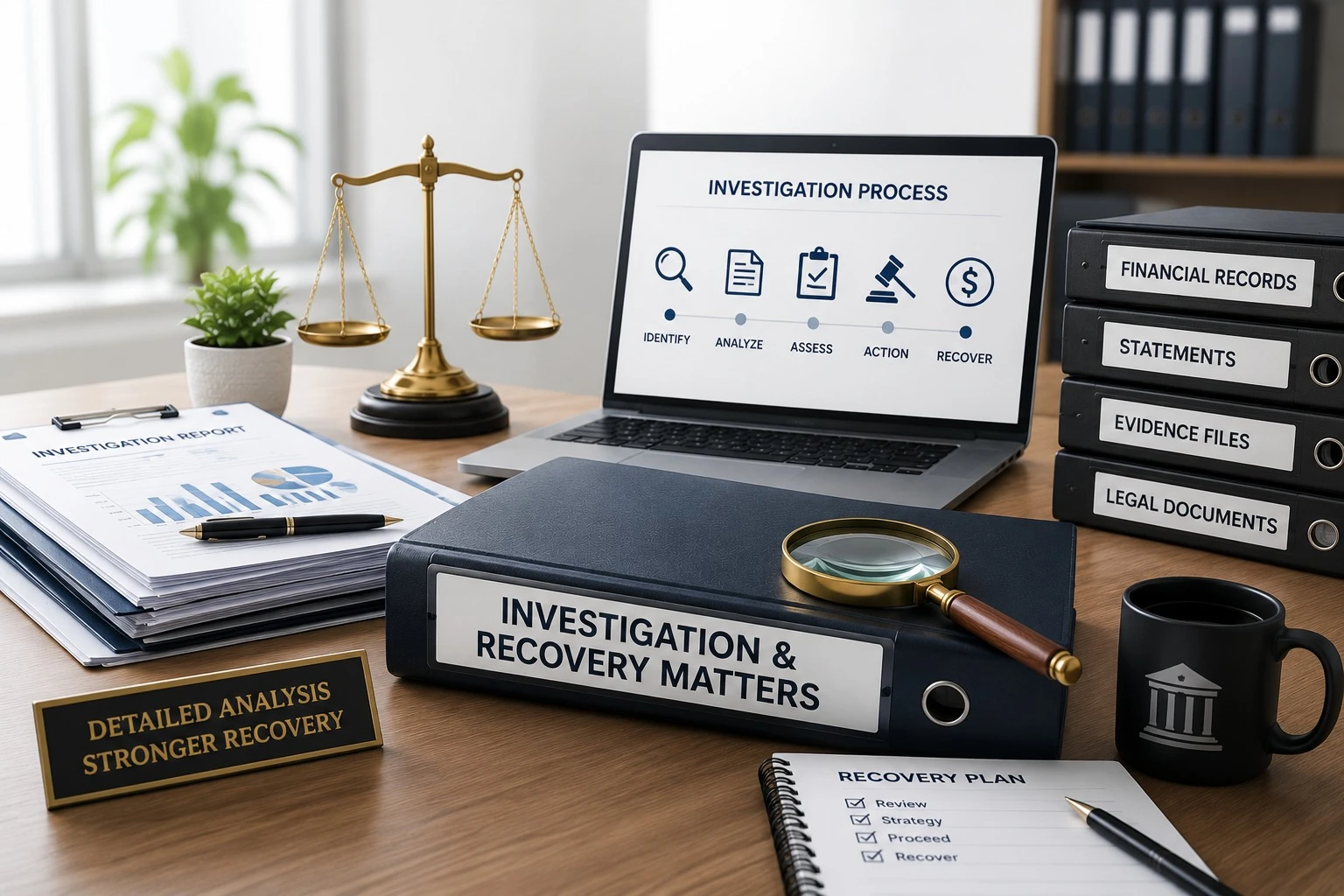 Investigation & Recovery Matters